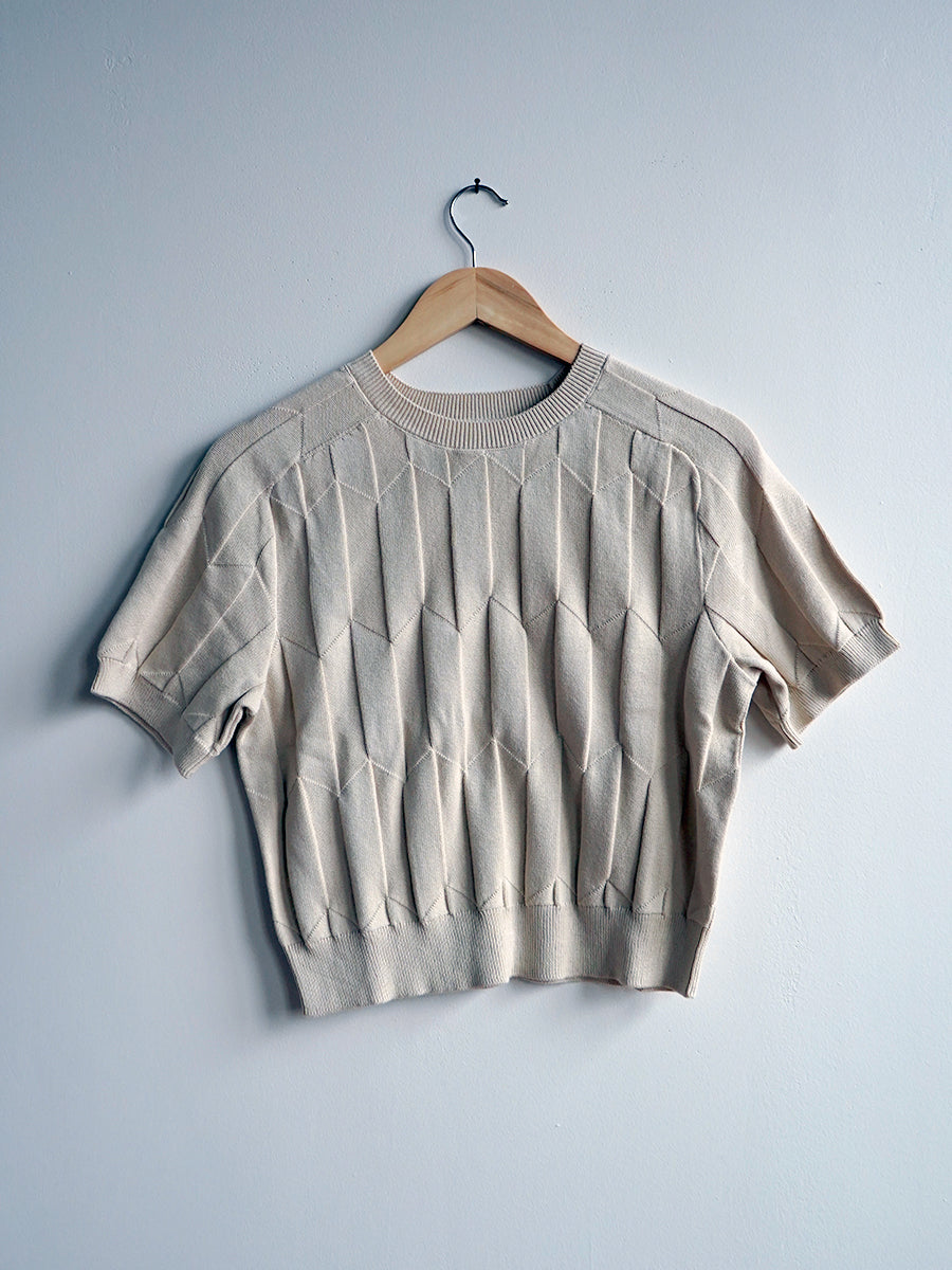 Chevron Ruben Tee - Birch