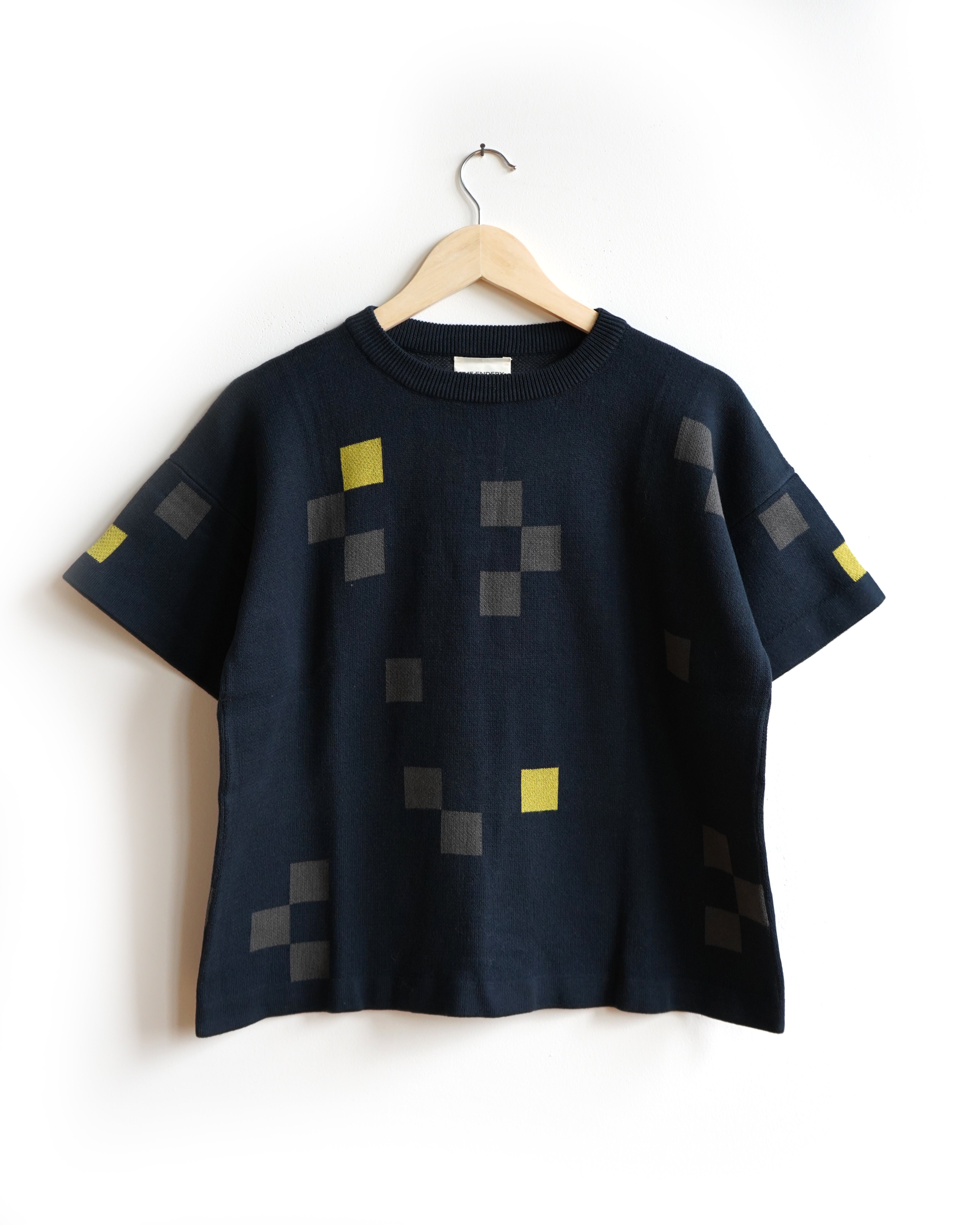 Albers Short Sleeve Sweater Tee - Atlantic