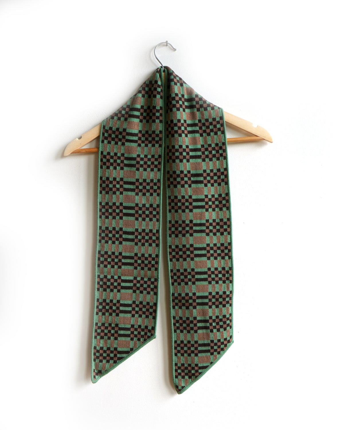 The Endery Bridget Scarf, Grove — green scarf