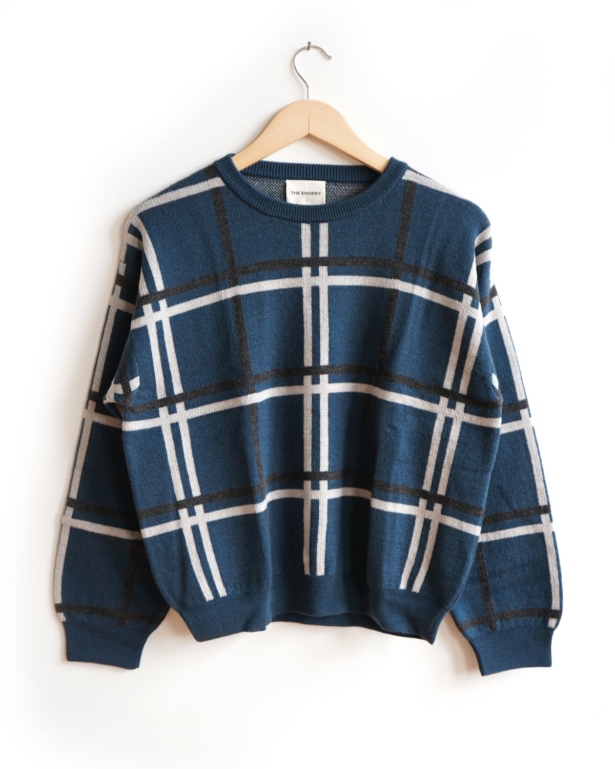 Marlow Plaid Sweater - Nightfall