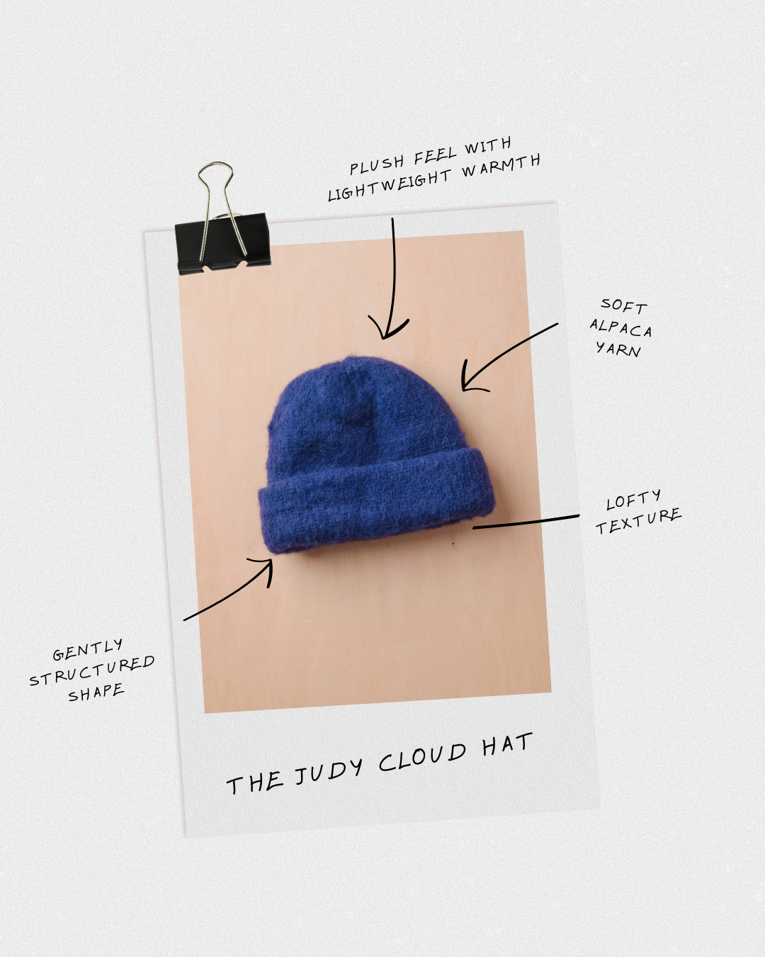 Judy Cloud Hat - Quartz