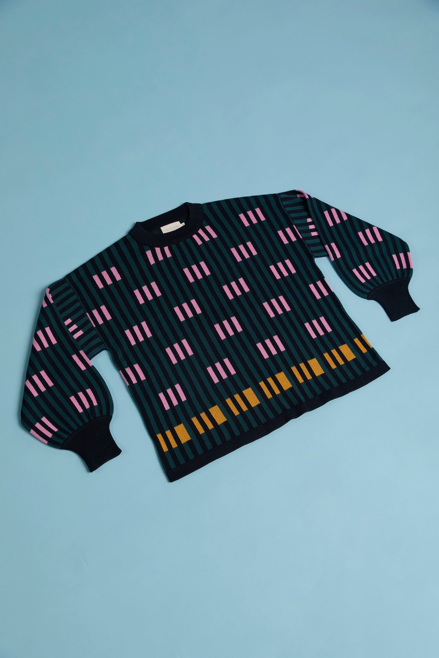 Bauhaus L/S Crew Sweater - Spectrum