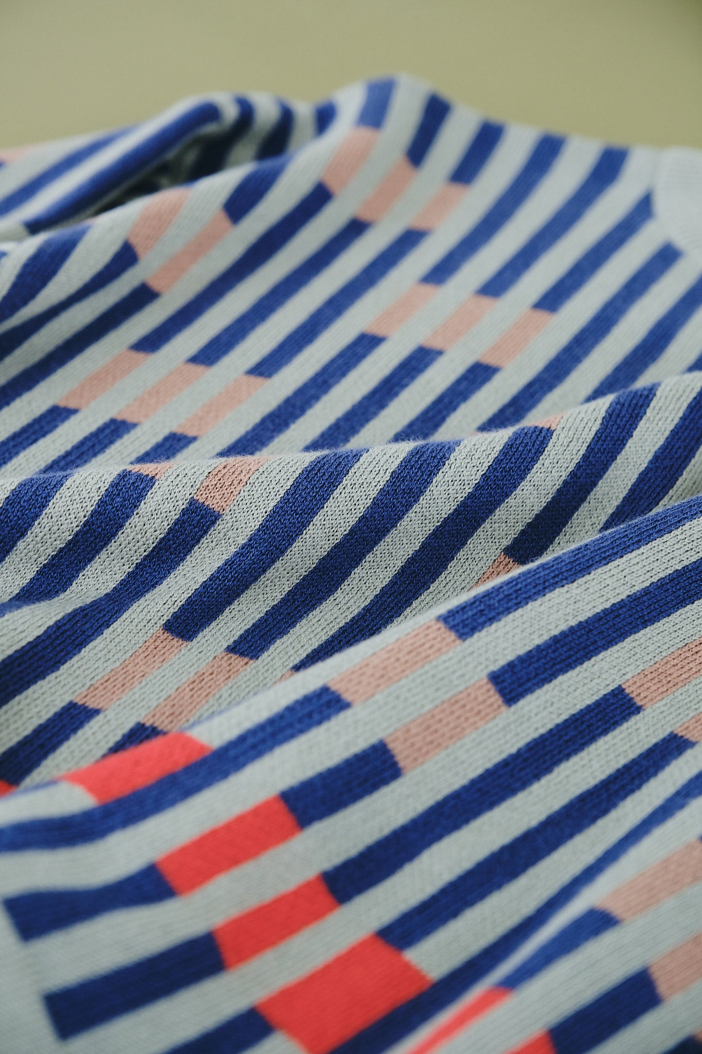 Bauhaus Short Sleeve Sweater Tee - Jupiter