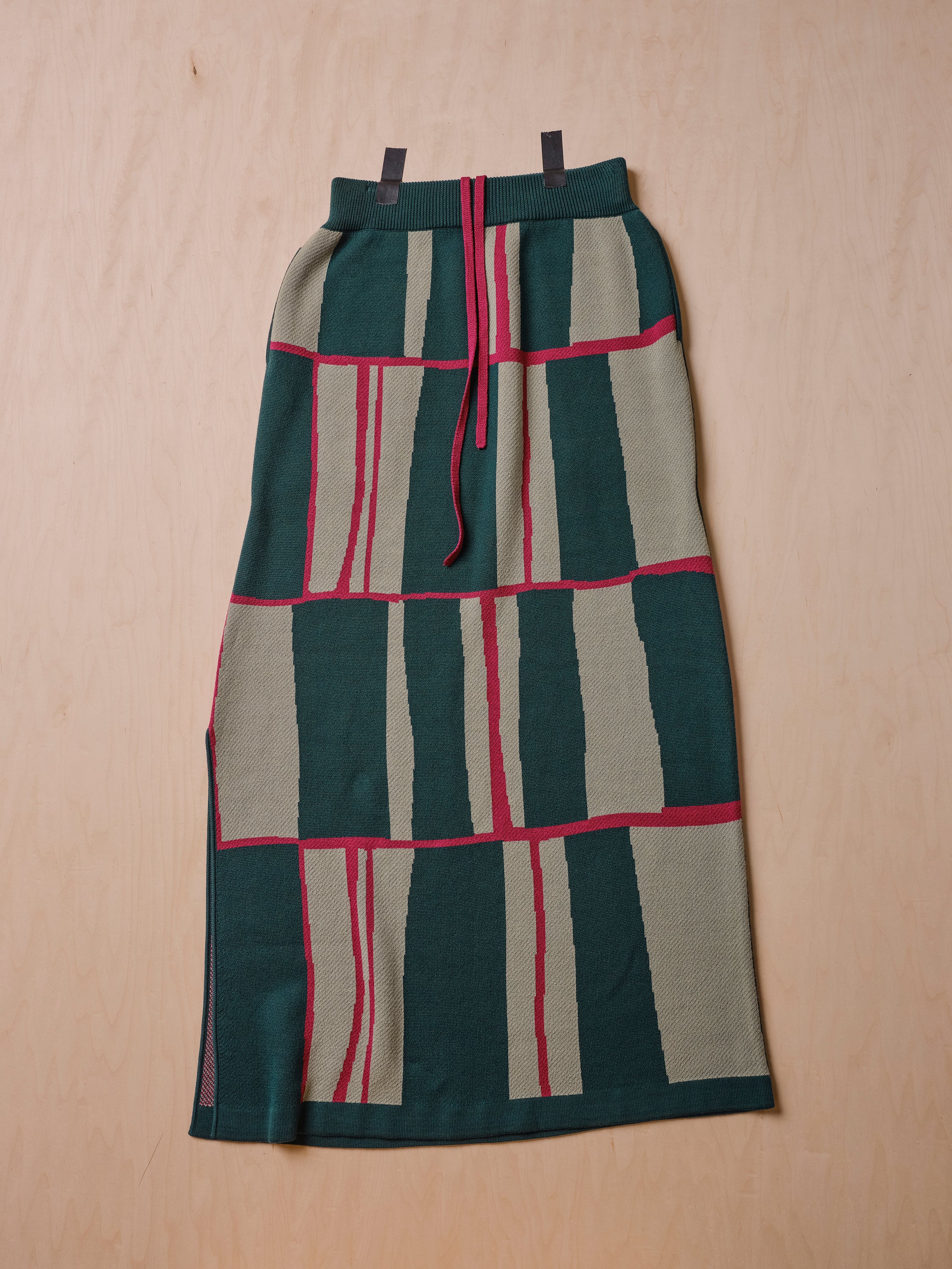 Piet Knit Jacquard Skirt - Cinchona
