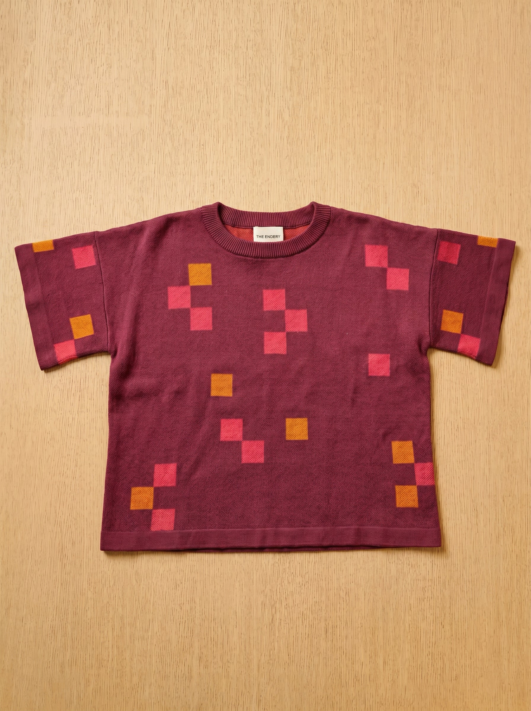 Albers Short Sleeve Sweater Tee - Topaz