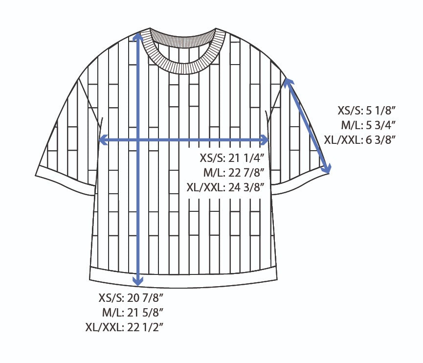 Bauhaus Short Sleeve Sweater Tee - Lolite