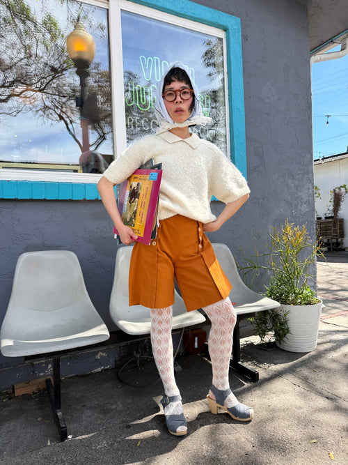 Ramona Bouclé Short Sleeve Polo