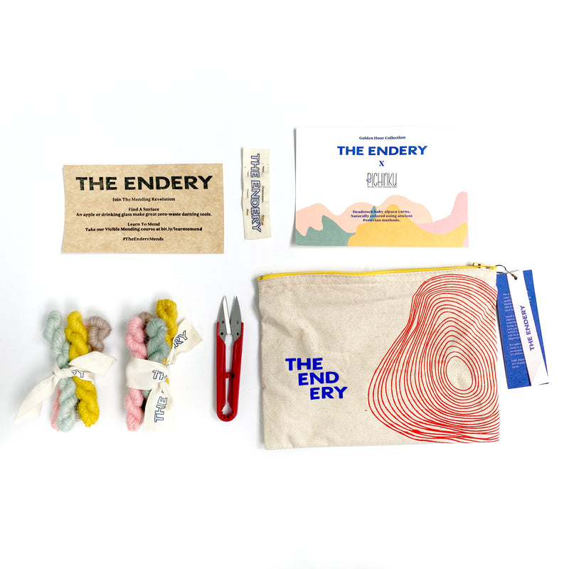 The Endery X Pichinku | Deadstock Baby Alpaca Mending Kit