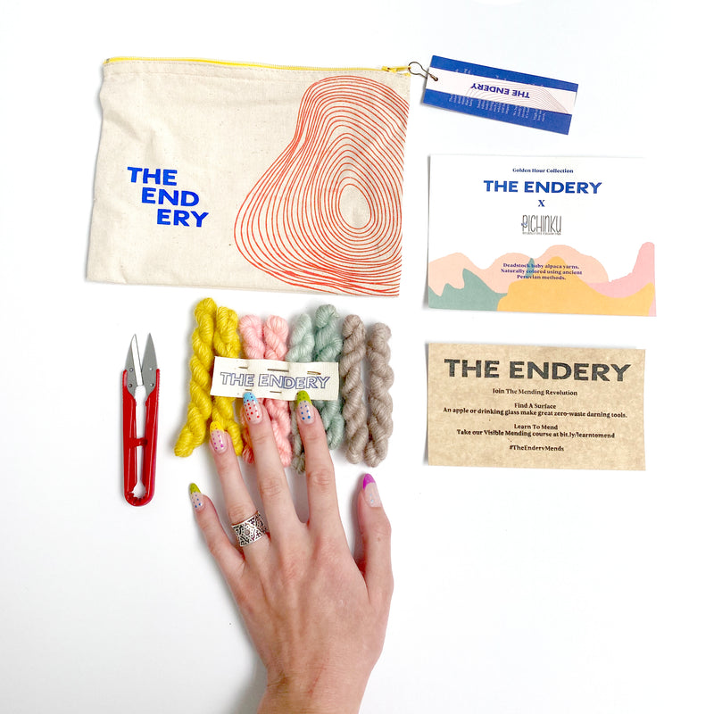 The Endery X Pichinku | Deadstock Baby Alpaca Mending Kit